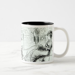 A Suggestion for the Park', 1879 Two-Tone Coffee Mug