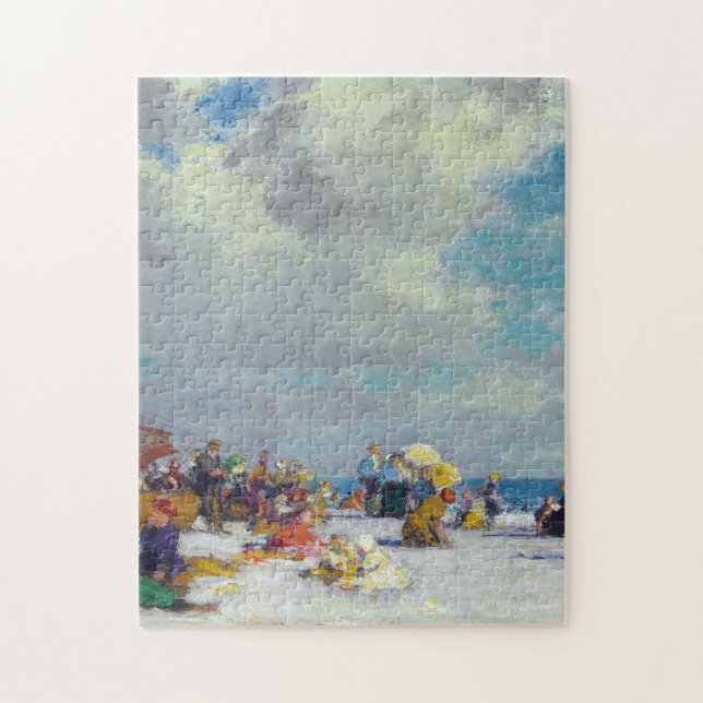 A summer afternoon by Edward Henry Potthast Jigsaw Puzzle (Vertical)