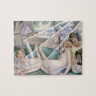 A Summer Day (Beautiful Women in the Sun) Jigsaw Puzzle