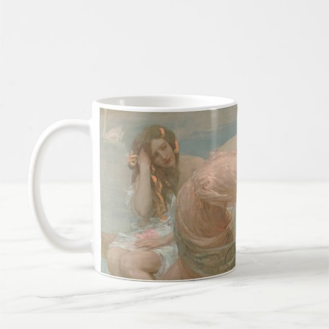 A Summer Morning by Rupert Bunny (1897) Coffee Mug (Left)