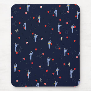 A summer night in Japan Mouse Pad