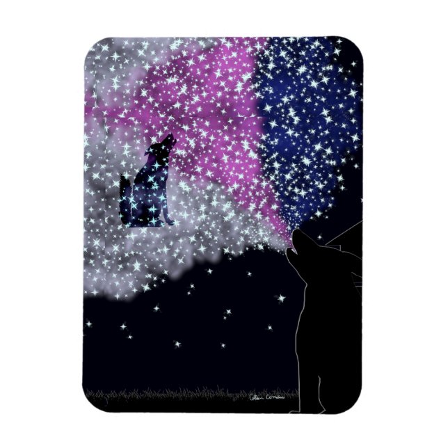 A Summer Night with Sirius Magnet (Vertical)