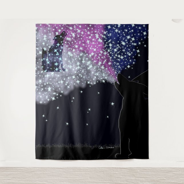 A Summer Night with Sirius Tapestry (Front)