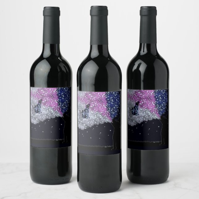 A Summer Night with Sirius Wine Label (Bottles)