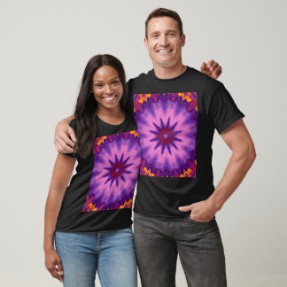 A Summer Pansy 3 Bohemian Abstract Floral Graphic T-Shirt