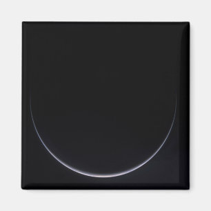 A sun-illuminated crescent of Earth Magnet