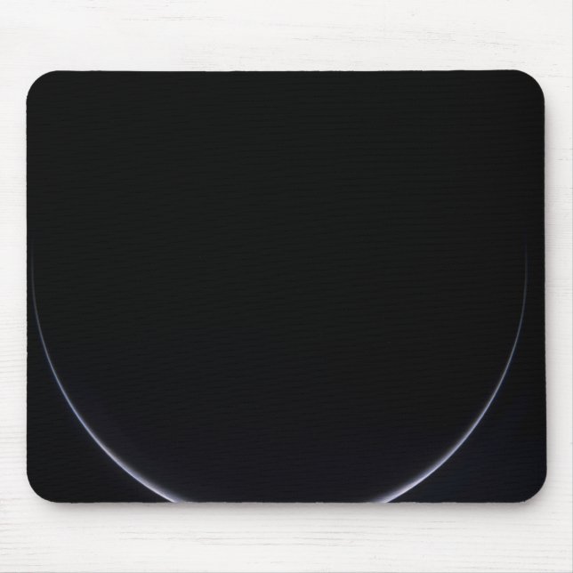 A sun-illuminated crescent of Earth Mouse Pad (Front)