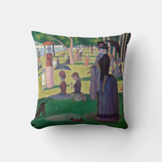 A Sunday Afternoon at La Grande Jatte, Seurat Cushion (Front)