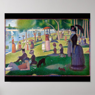 A Sunday Afternoon at La Grande Jatte, Seurat Poster