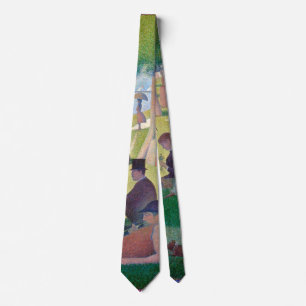 A Sunday Afternoon at La Grande Jatte, Seurat Tie