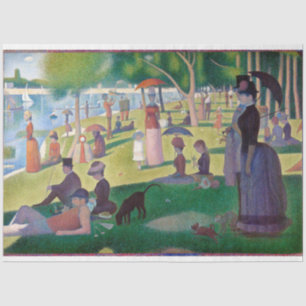 A Sunday Afternoon at La Grande Jatte, Seurat Tissue Paper