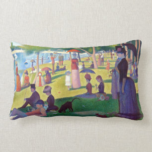A Sunday Afternoon on La Grande Jatte by Seurat Lumbar Cushion
