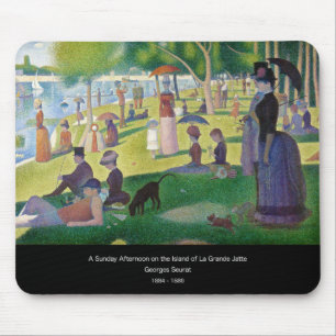 “ A Sunday Afternoon on the Island of La Grande Mouse Pad