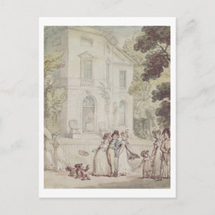 A Sunday Afternoon Promenade Postcard