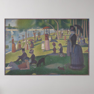 A Sunday On La Grande Jatte 1884 - Georges Seurat Poster