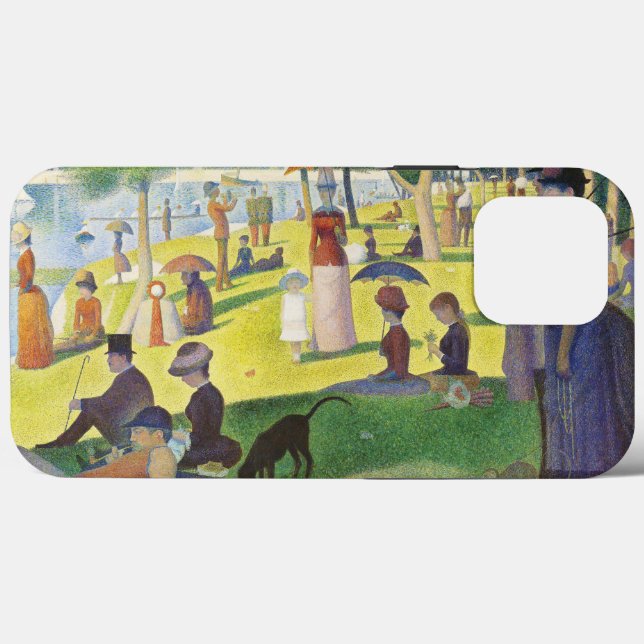 A Sunday on La Grande Jatte by Georges Seurat Case-Mate iPhone Case (Back (Horizontal))
