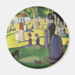 A Sunday on La Grande Jatte by Georges Seurat Magnet