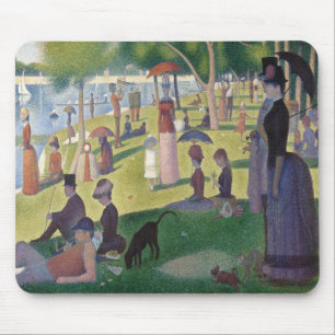 A Sunday on La Grande Jatte by Georges Seurat Mouse Pad
