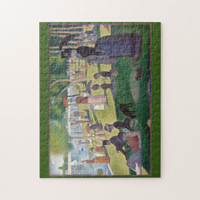 A Sunday on La Grande Jatte by Seurat, Fine Art Jigsaw Puzzle (Vertical)