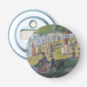 A Sunday on La Grande Jatte, Georges Seurat 1884 Bottle Opener