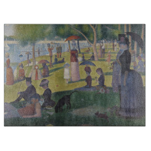 A Sunday on La Grande Jatte, Georges Seurat 1884 Cutting Board