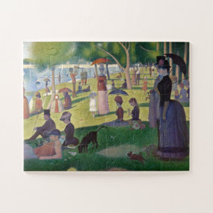 A Sunday on La Grande Jatte Georges Seurat, 1884 Jigsaw Puzzle