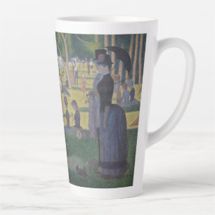 A Sunday on La Grande Jatte, Georges Seurat 1884 Latte Mug