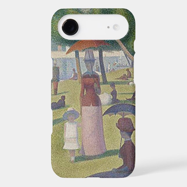 A Sundy Afternoon ~ Georges Seurat Case-Mate iPhone Case (Back)