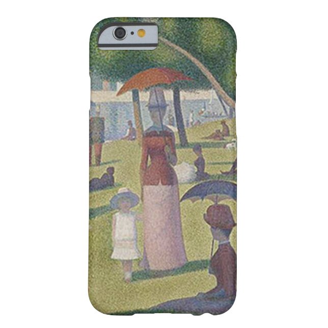 A Sundy Afternoon ~ Georges Seurat Case-Mate iPhone Case (Back)