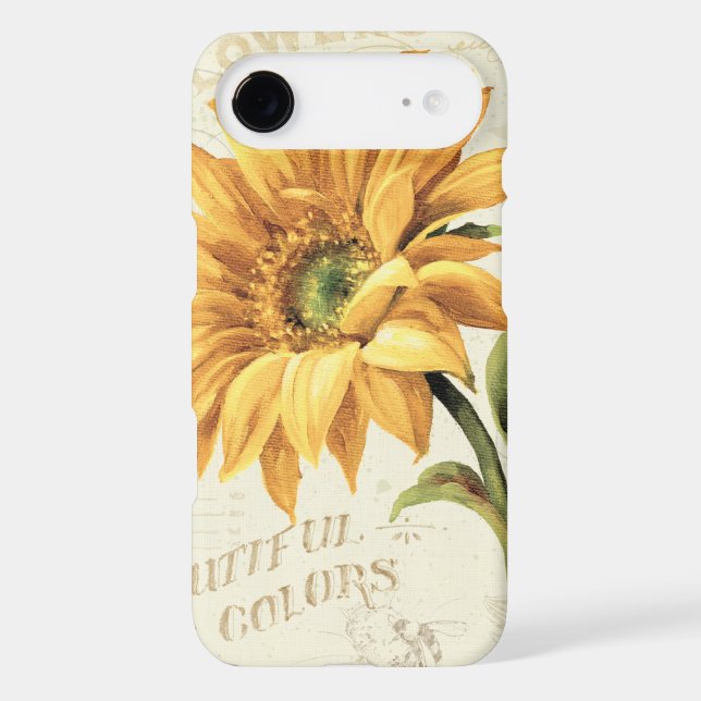 A Sunflower in Full Bloom Case-Mate iPhone Case (Back)
