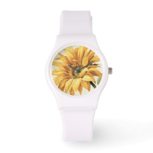 A Sunflower in Full Bloom Watch
