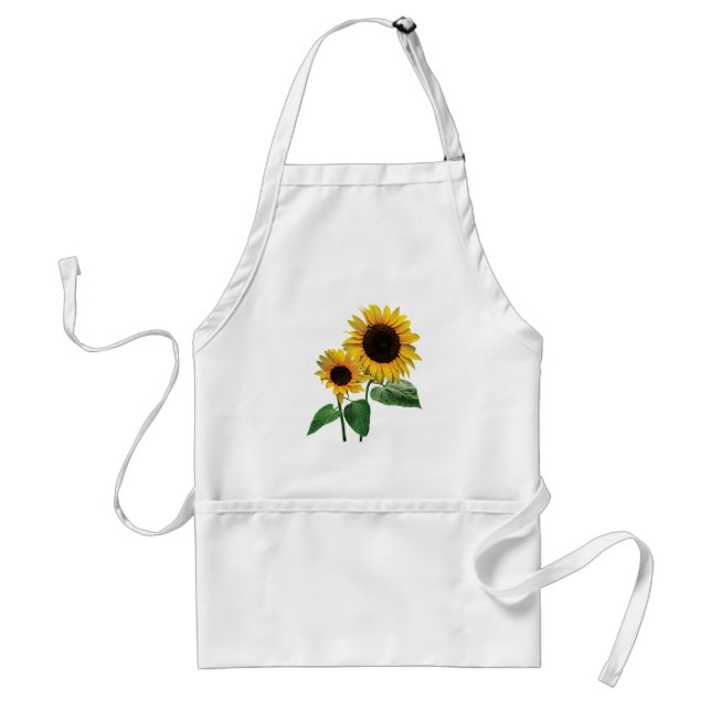 A Sunflower Mummy's Love Standard Apron (Front)