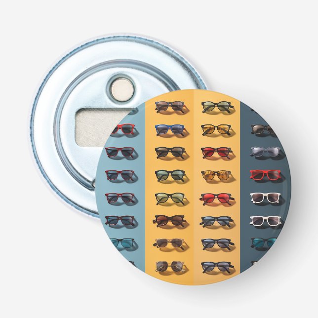 A sunglasses bottle opener, cool  opener (Front)