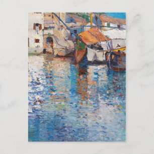 A Sunny Day in the Old Harbour Leontine von Postcard