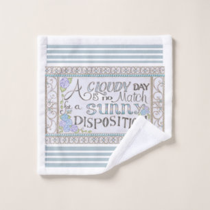 A Sunny Disposition Wash Cloth