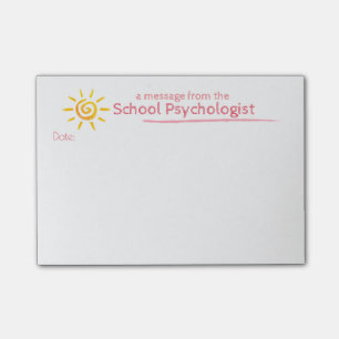 A Sunny Note From the School Psychologist