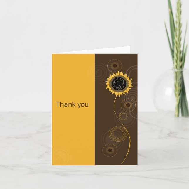 A Sunny Thank You (Front)
