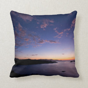 A Sunset Over The Ocean In Costa Rica Cushion