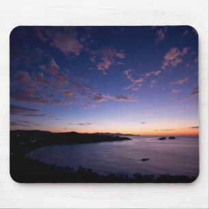 A Sunset Over The Ocean In Costa Rica Mouse Pad