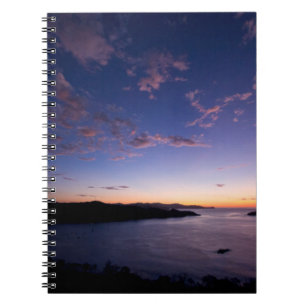 A Sunset Over The Ocean In Costa Rica Notebook