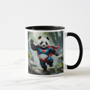A super hero panda. mug