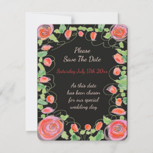 A Super Sweet Mini Save The Date Reminder RSVP Card