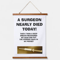 A SURGEON NEARLY DIED TODAY