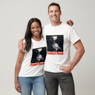 A surreal surveillance camera pigeon T-Shirt