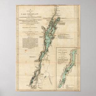 A Survey of Lake Champlain Poster