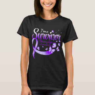 A Survivor Fibromyalgia Awareness Butterfly  T-Shirt