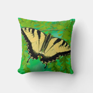 A Swallowtail Butterfly Landing Cushion