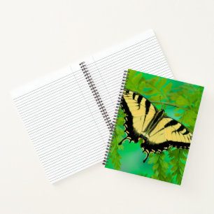 A Swallowtail Butterfly Landing Notebook