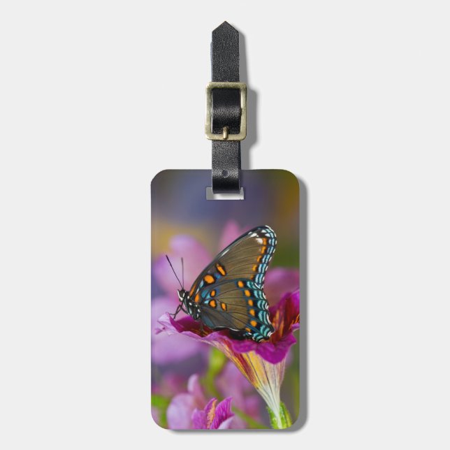A Swallowtail Butterfly Luggage Tag (Front Vertical)