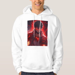 A sweatshirt with an image of Anime.